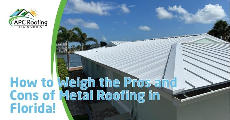 Metal roofing installation on a home by APC Roofing